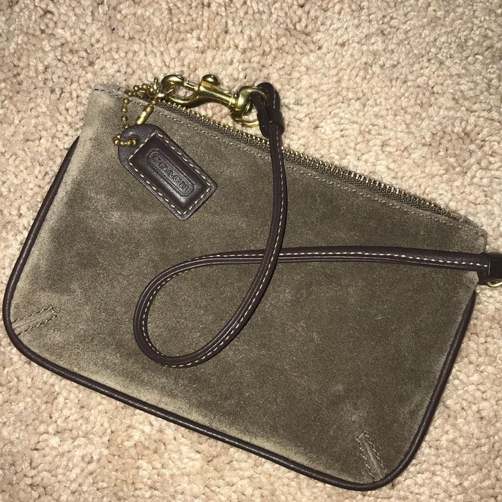 brown coach wallet
